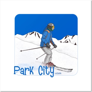 Ski Park City, Utah Posters and Art